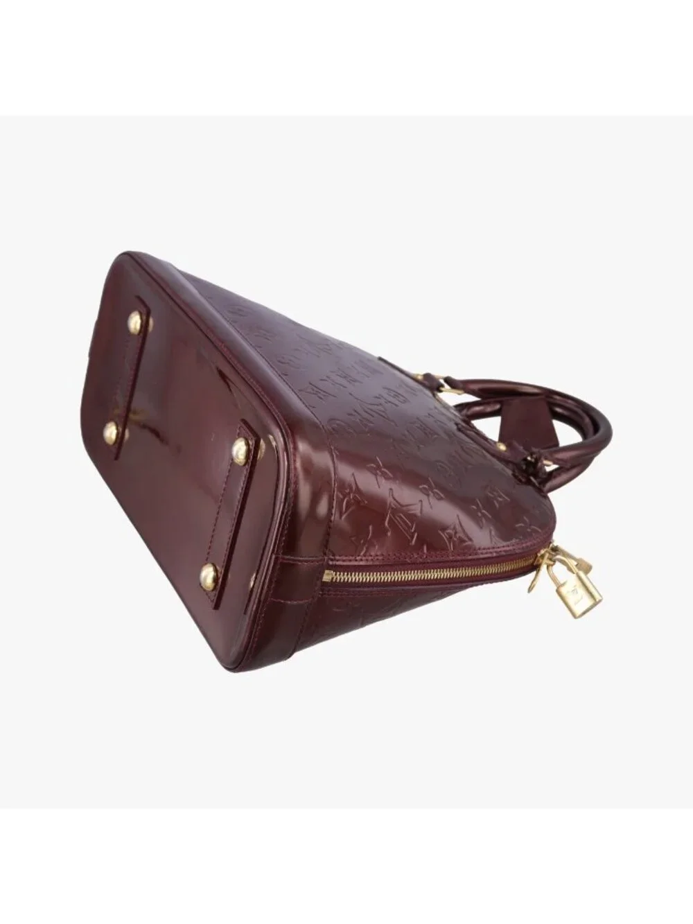 Louis Vuitton Alma PM Amarante Vernis Handbag